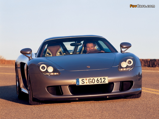 Porsche Carrera GT (980) 2003–06 wallpapers (640 x 480)