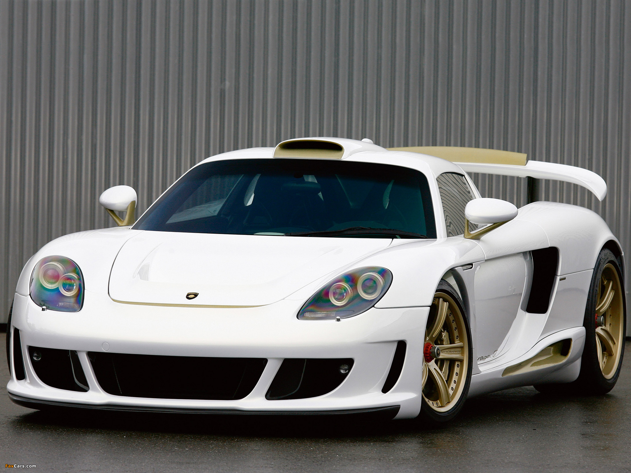 Gemballa Mirage GT Gold Edition 2009 wallpapers (2048 x 1536)