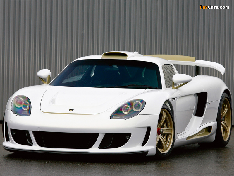 Gemballa Mirage GT Gold Edition 2009 wallpapers (800 x 600)