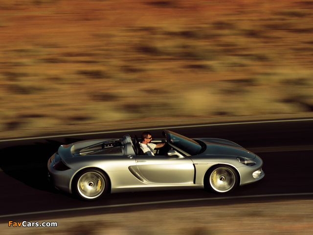 Porsche Carrera GT Concept (980) 2000 wallpapers (640 x 480)