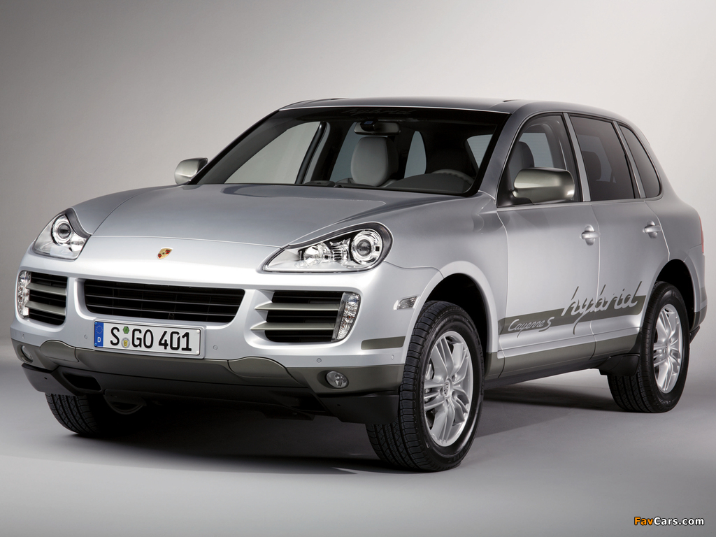 Images of Porsche Cayenne S Hybrid (957) 2009–10 (1024 x 768)