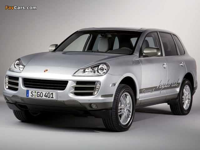 Images of Porsche Cayenne S Hybrid (957) 2009–10 (640 x 480)