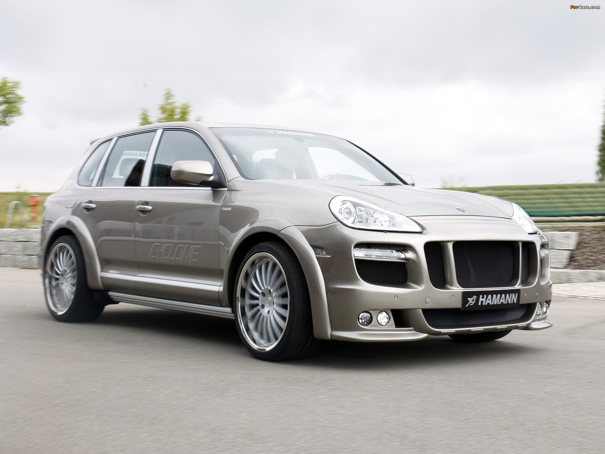 Photos of Hamann Porsche Cayenne Cyclone (957) 2007–10 (2048 x 1536)