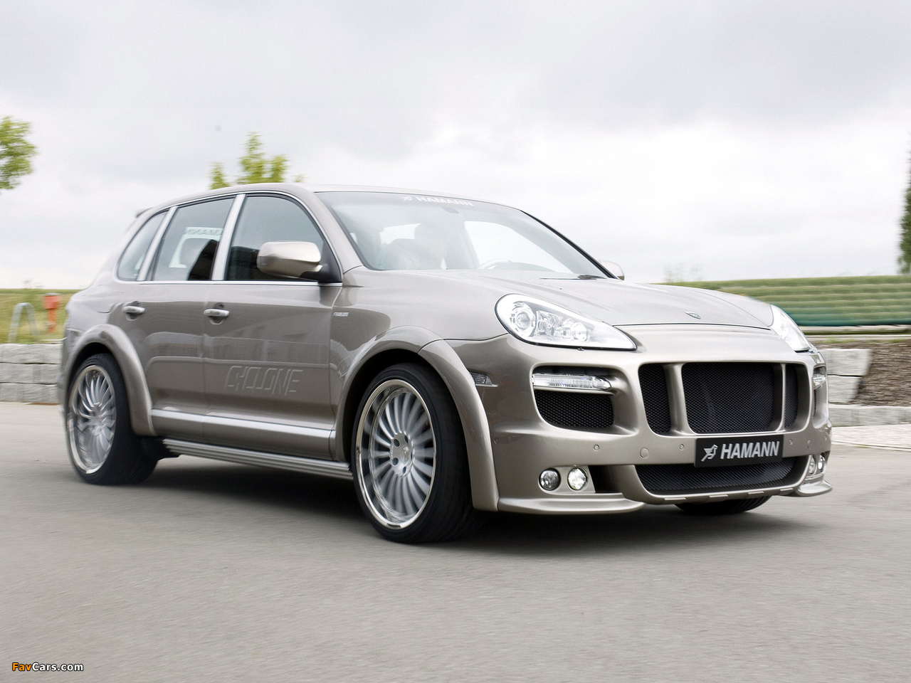 Photos of Hamann Porsche Cayenne Cyclone (957) 2007–10 (1280 x 960)