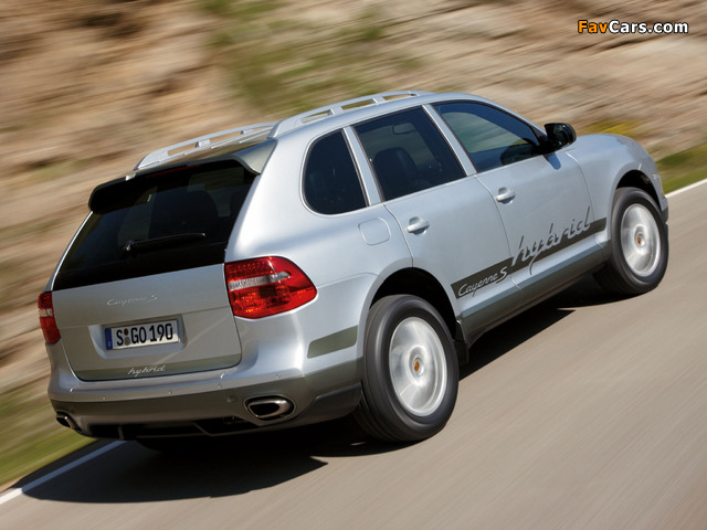 Photos of Porsche Cayenne S Hybrid (957) 2009–10 (640 x 480)