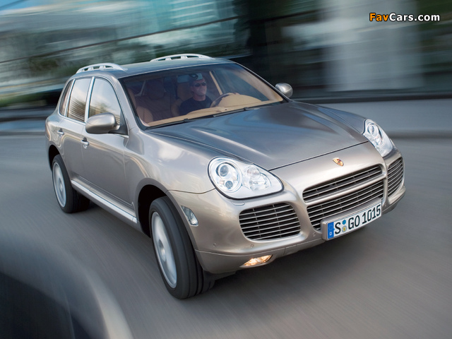 Pictures of Porsche Cayenne Turbo S (955) 2006–07 (640 x 480)