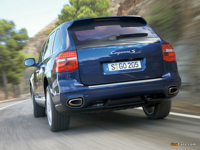 Pictures of Porsche Cayenne S (957) 2007–10 (800 x 600)