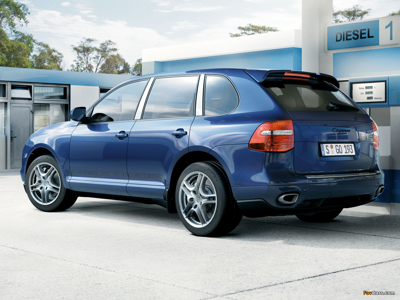 Pictures of Porsche Cayenne Diesel (957) 2009–10 (1280 x 960)