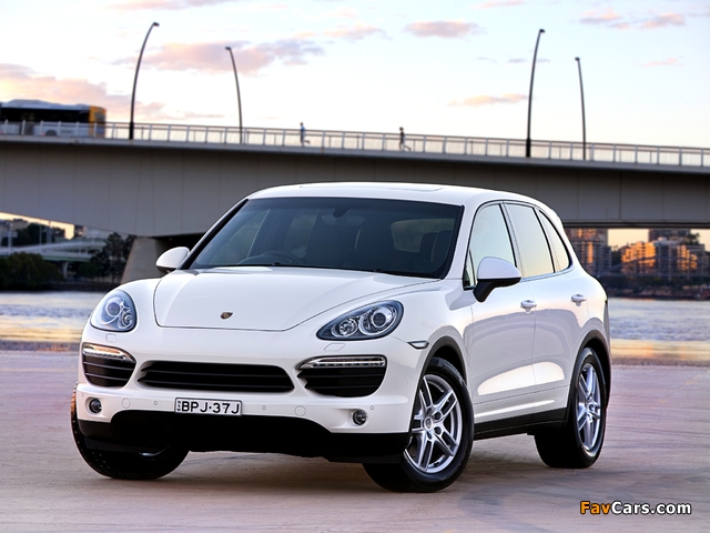 Pictures of Porsche Cayenne S AU-spec (958) 2010 (640 x 480)