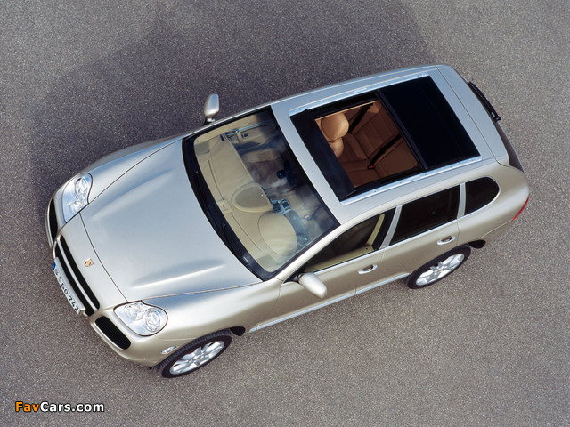 Porsche Cayenne Turbo (955) 2002–07 pictures (640 x 480)