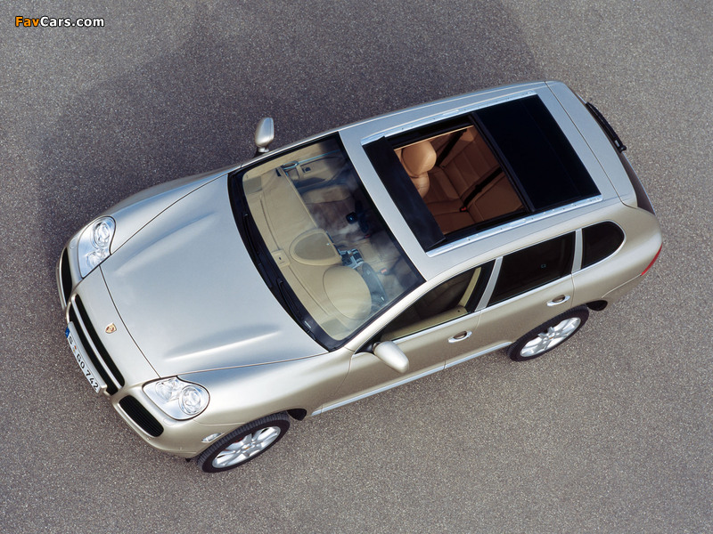 Porsche Cayenne Turbo (955) 2002–07 pictures (800 x 600)
