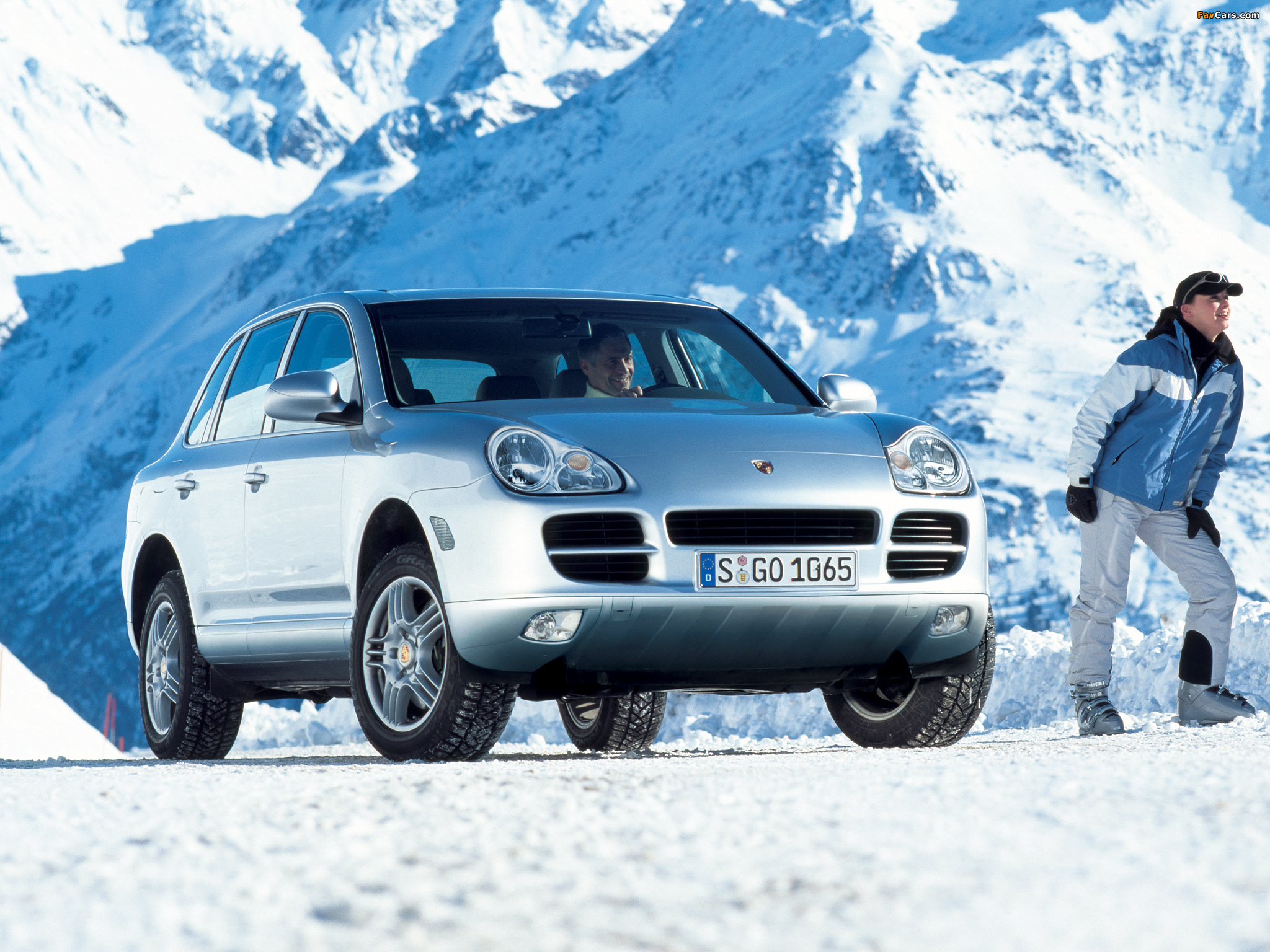 Porsche Cayenne (955) 2003–07 photos (2048 x 1536)