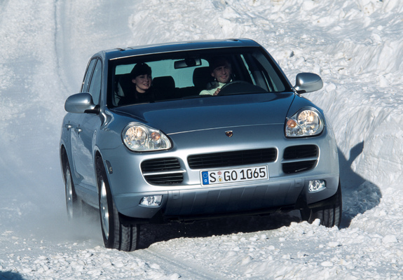 Porsche Cayenne (955) 2003–07 wallpapers