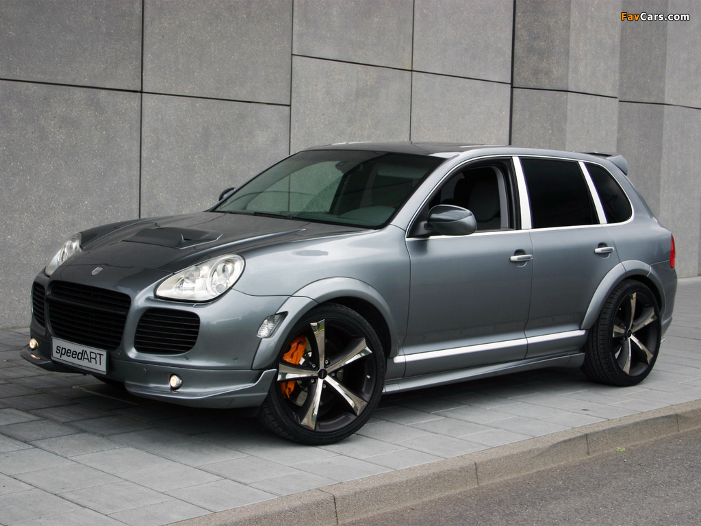 SpeedART Porsche Cayenne Turbo (955) 2006–07 pictures (1024 x 768)