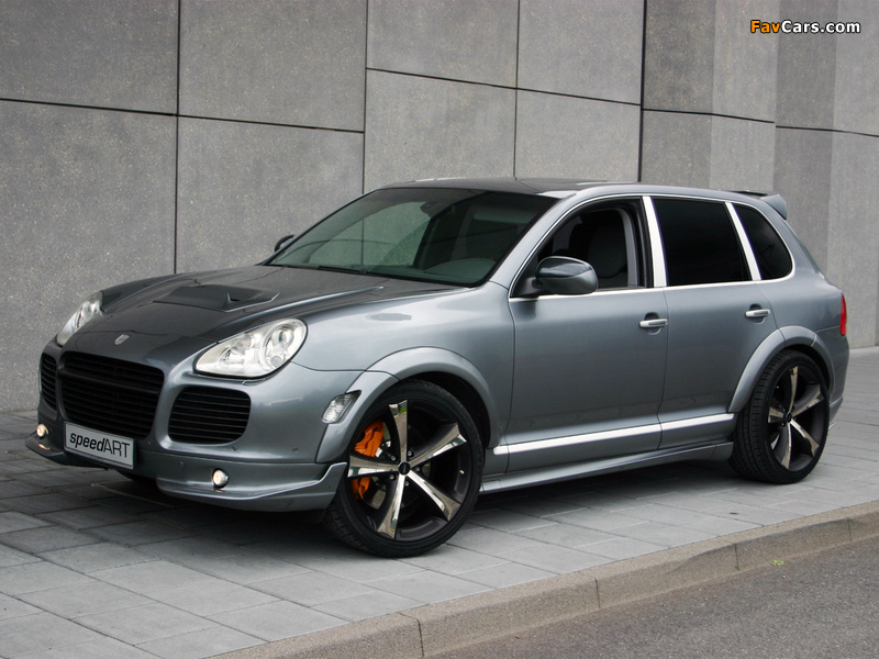 SpeedART Porsche Cayenne Turbo (955) 2006–07 pictures (800 x 600)