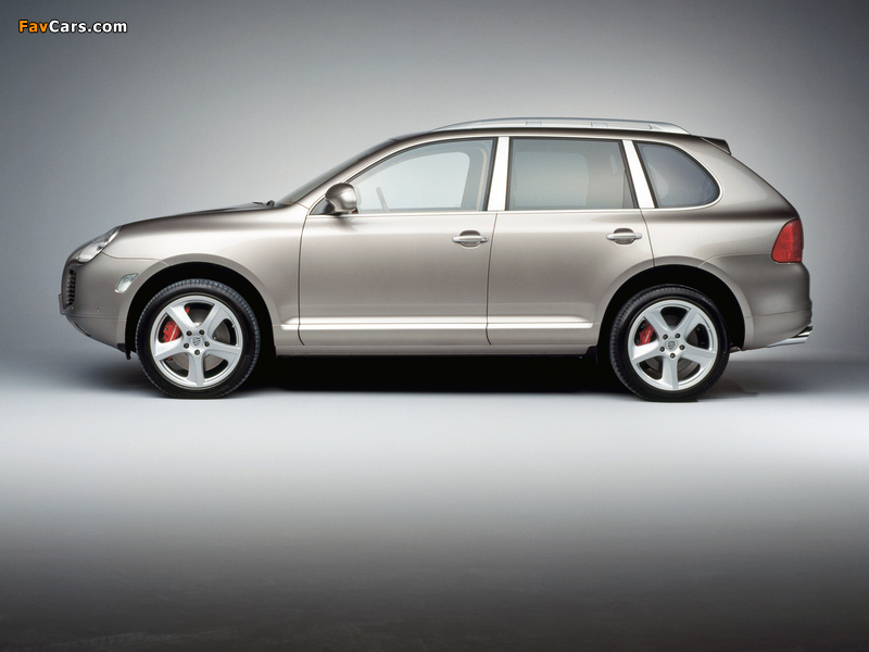 Porsche Cayenne Turbo S (955) 2006–07 wallpapers (800 x 600)