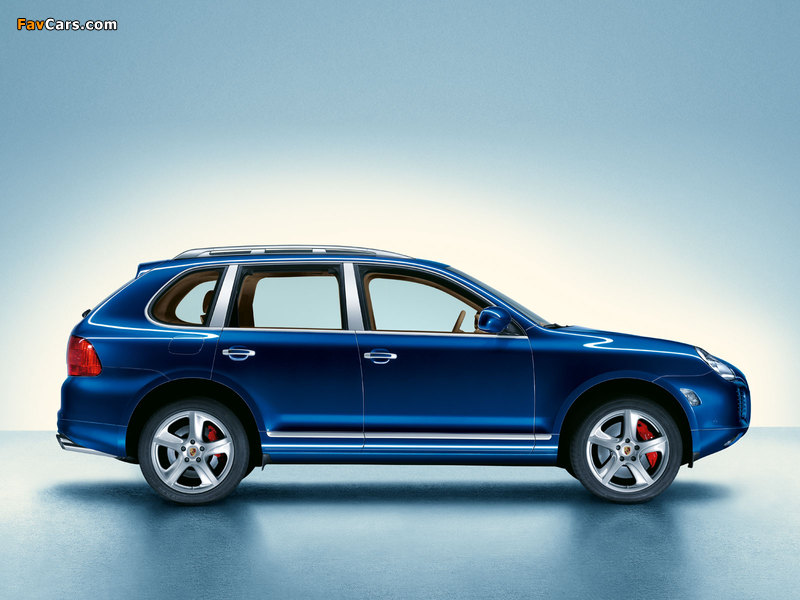 Porsche Cayenne Turbo S (955) 2006–07 wallpapers (800 x 600)