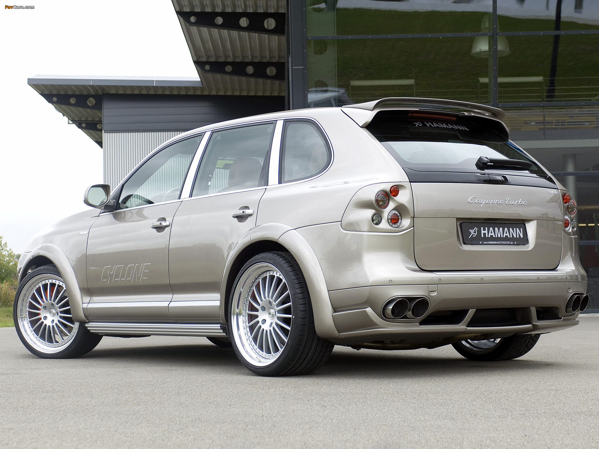 Hamann Porsche Cayenne Cyclone (957) 2007–10 images (2048 x 1536)