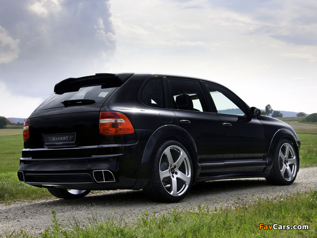 Mansory Porsche Cayenne (957) 2007–10 images (640 x 480)