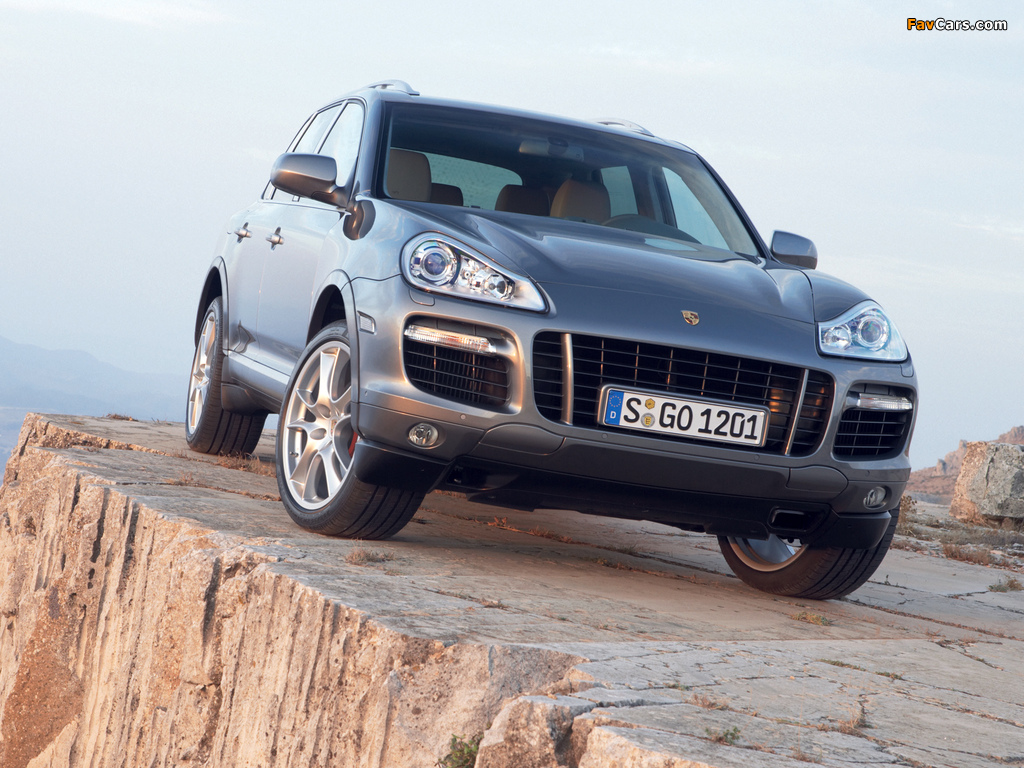 Porsche Cayenne Turbo (957) 2007–10 photos (1024 x 768)