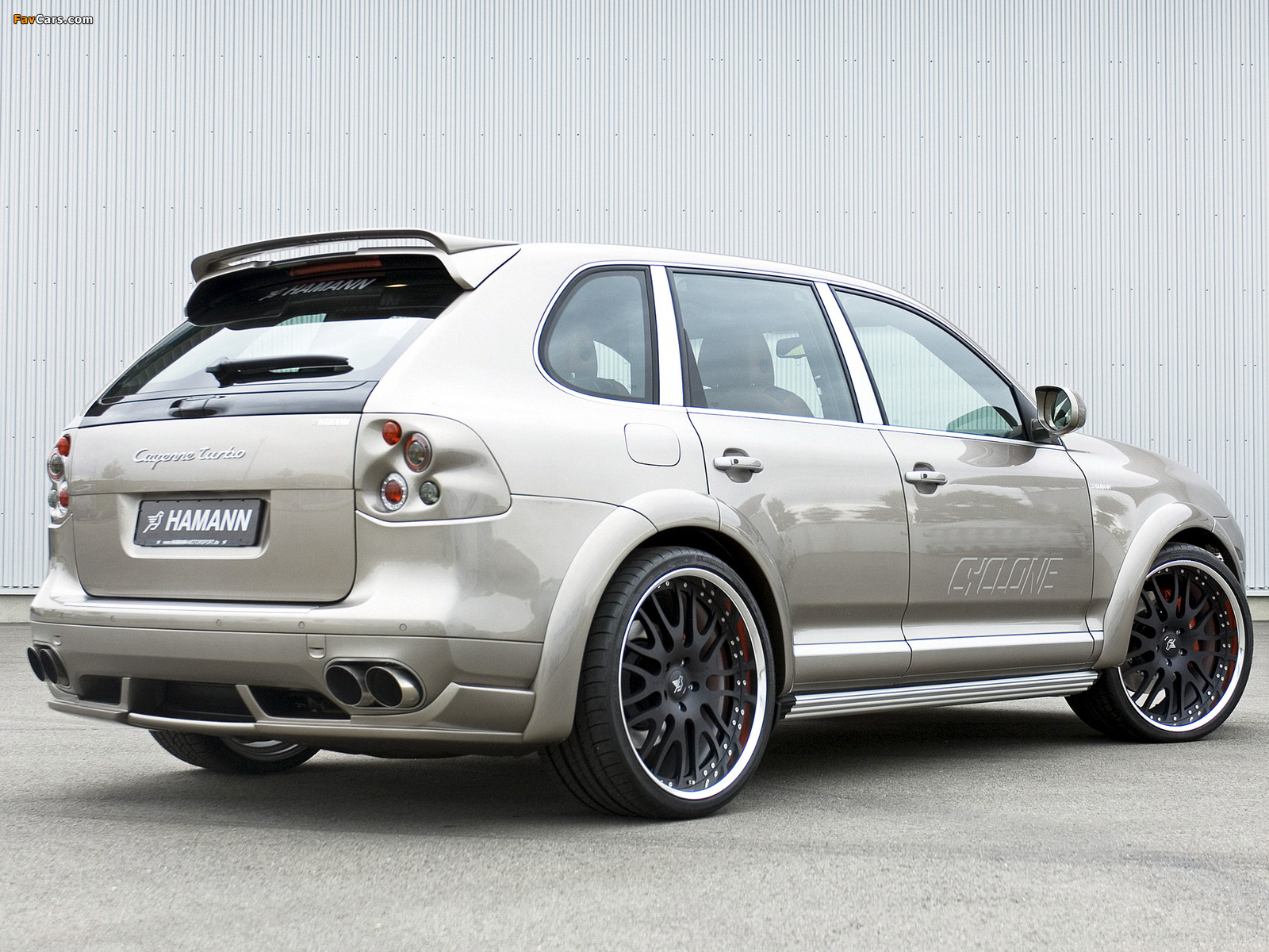 Hamann Porsche Cayenne Cyclone (957) 2007–10 pictures (1600 x 1200)