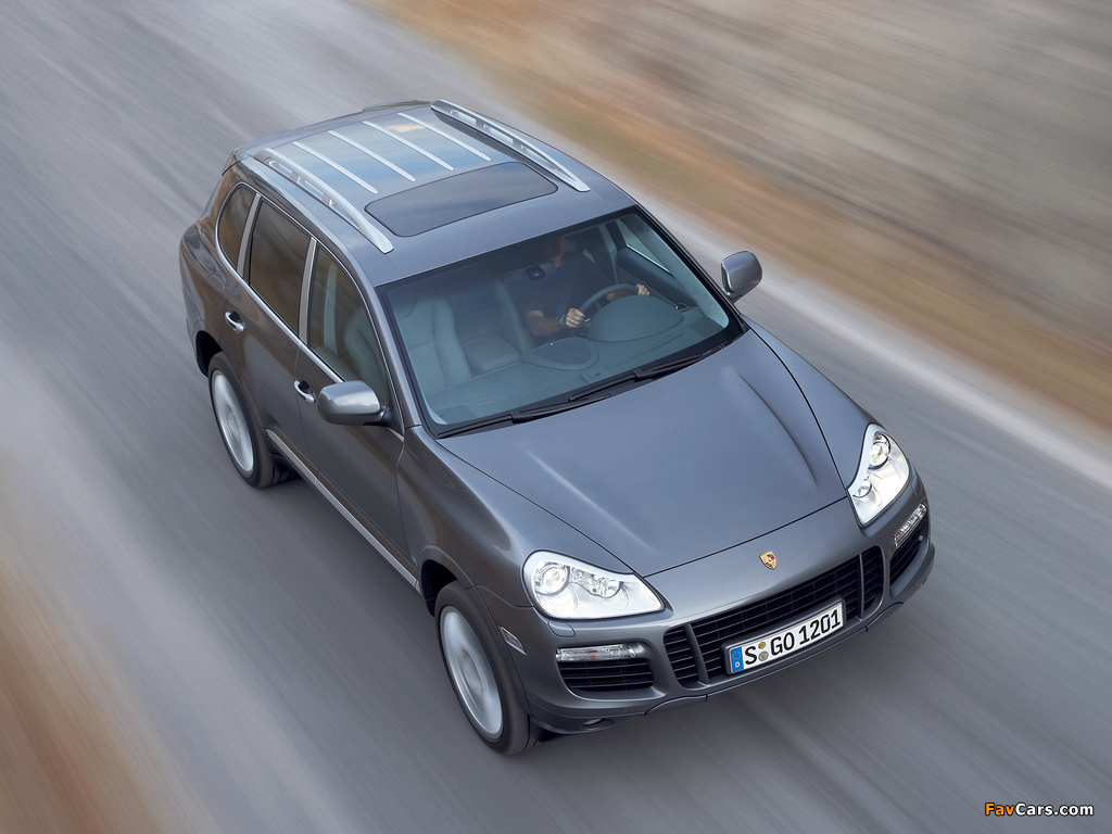 Porsche Cayenne Turbo (957) 2007–10 pictures (1024 x 768)