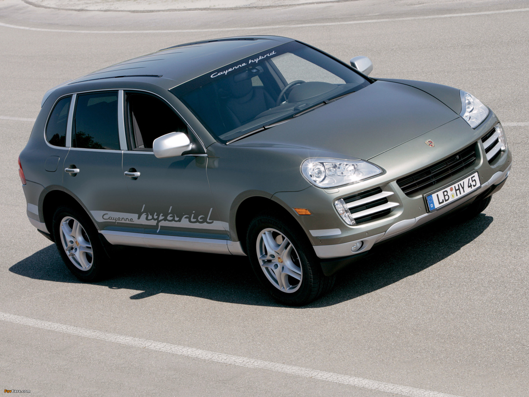 Porsche Cayenne Hybrid Concept (957) 2007 pictures (2048 x 1536)