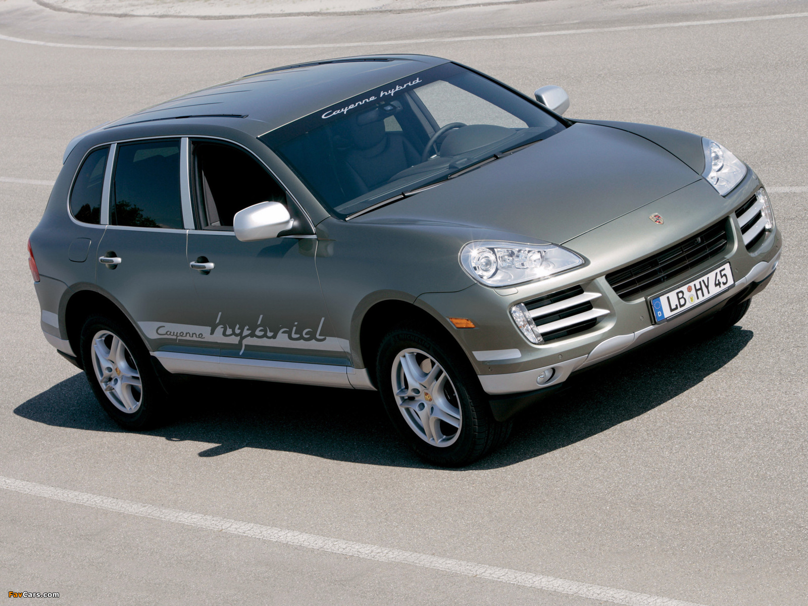 Porsche Cayenne Hybrid Concept (957) 2007 pictures (1600 x 1200)