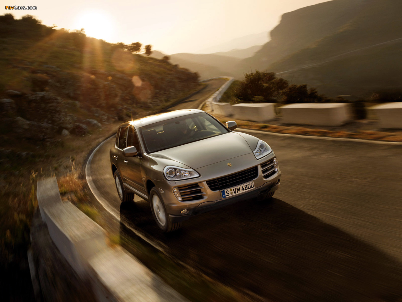 Porsche Cayenne S (957) 2007–10 wallpapers (1280 x 960)