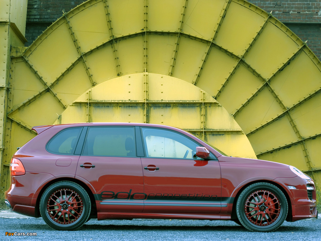 Edo Competition Porsche Cayenne GTS (957) 2008–10 wallpapers (1024 x 768)
