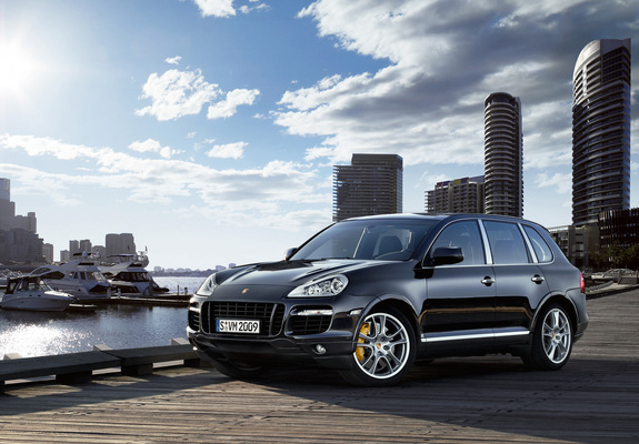 Porsche Cayenne Turbo S (957) 2008–10 wallpapers