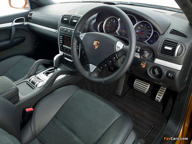Porsche Cayenne GTS UK-spec (957) 2008–10 wallpapers (800 x 600)