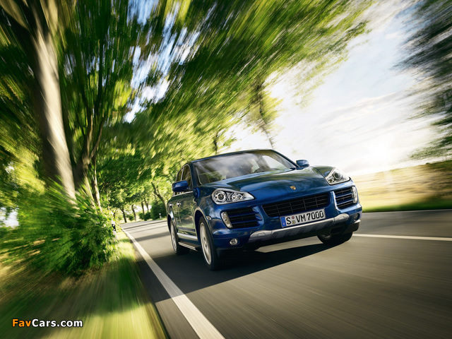 Porsche Cayenne Diesel (957) 2009–10 photos (640 x 480)