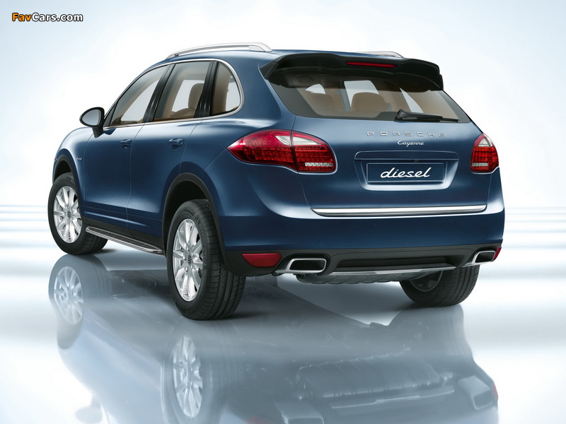 Porsche Cayenne Diesel (958) 2010 images (800 x 600)