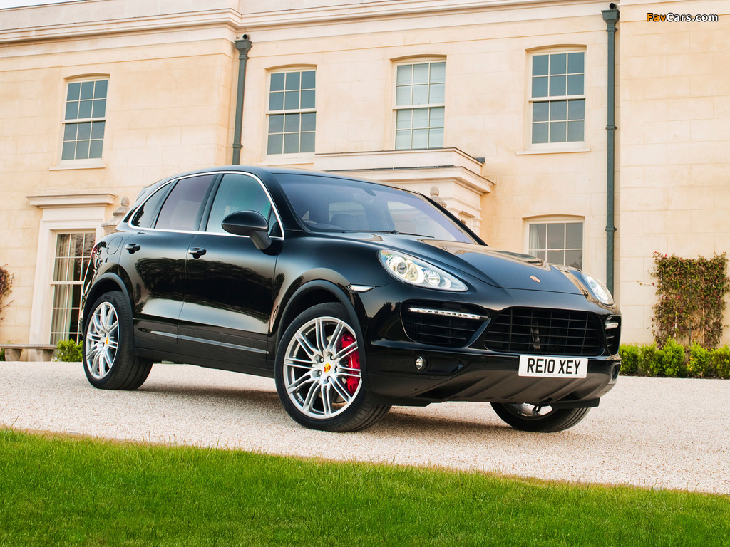 Porsche Cayenne Turbo UK-spec (958) 2010 wallpapers (1024 x 768)