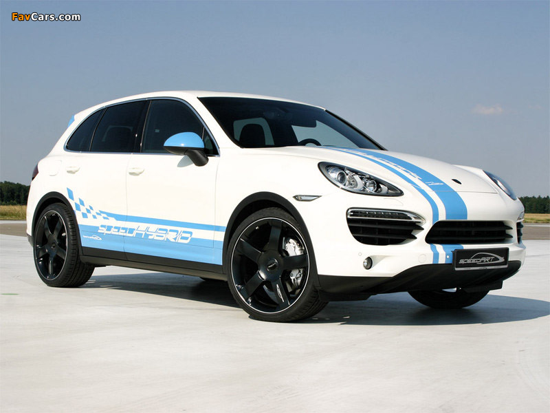 SpeedArt Porsche Cayenne S SpeedHybrid 450 (958) 2010 wallpapers (800 x 600)