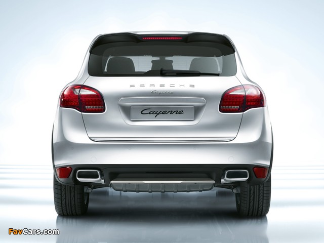 Porsche Cayenne (958) 2010 wallpapers (640 x 480)