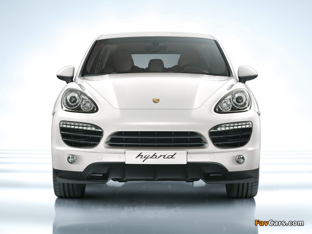 Porsche Cayenne S Hybrid (958) 2010 wallpapers (640 x 480)