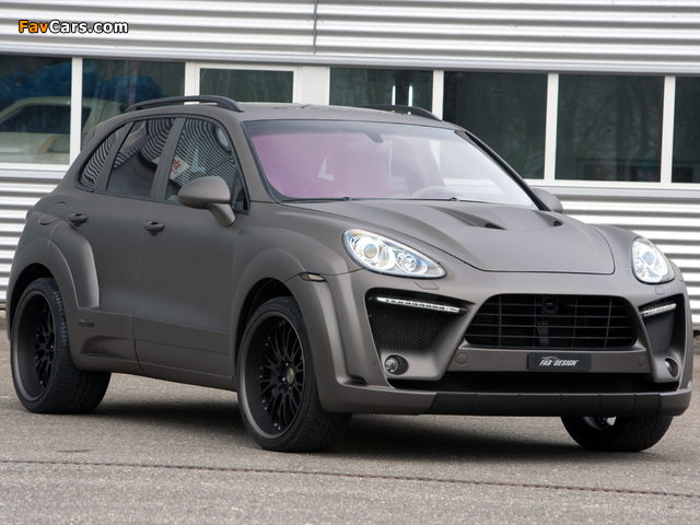 FAB Design Porsche Cayenne (958) 2011 photos (640 x 480)