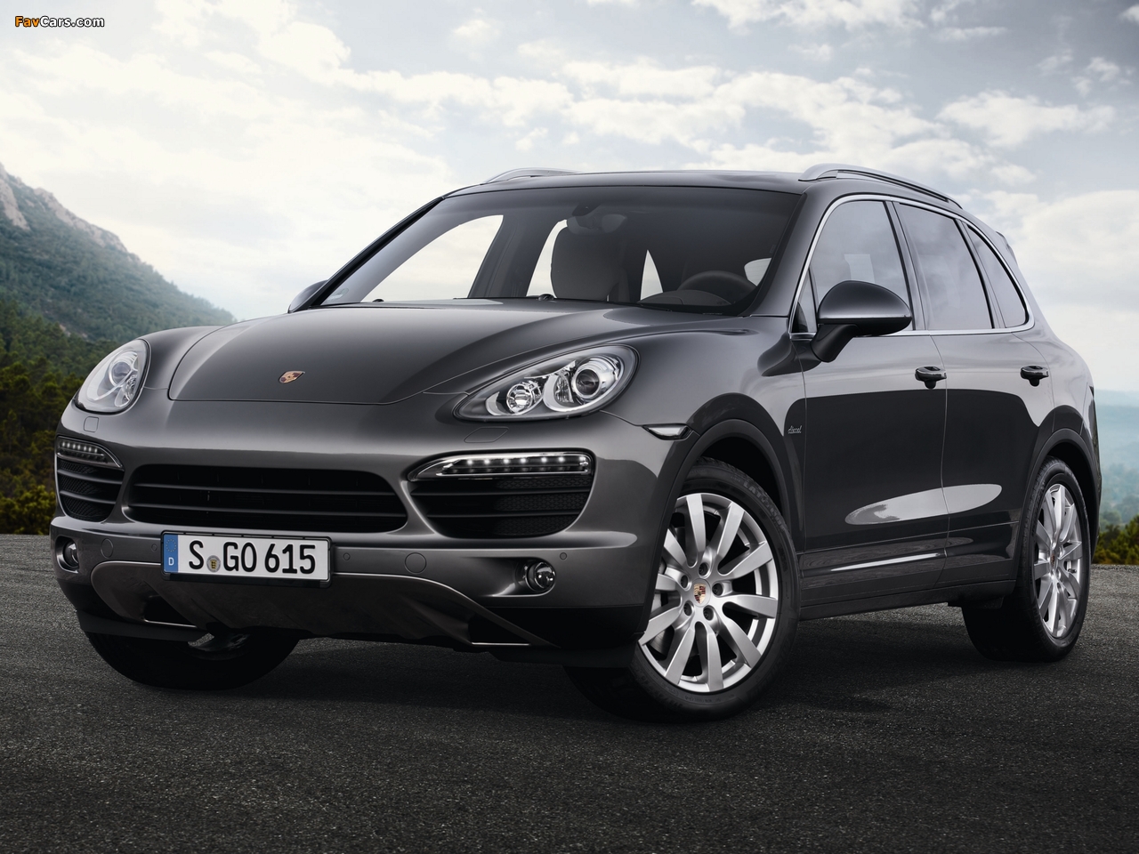 Porsche Cayenne S Diesel (958) 2012 photos (1280 x 960)