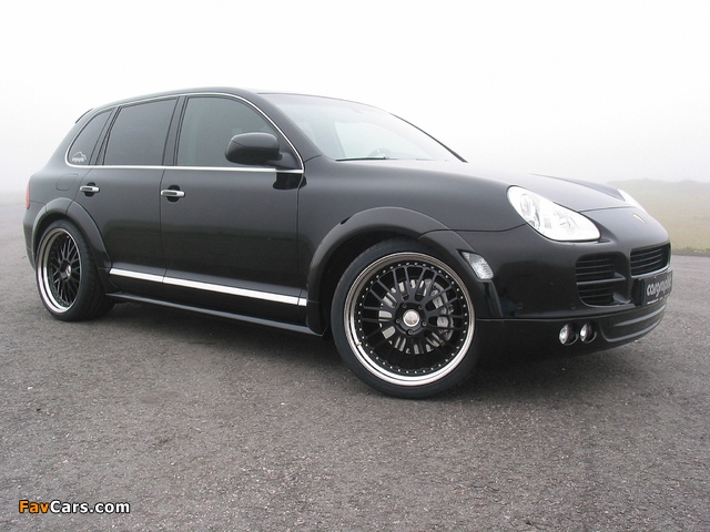 Cargraphic Porsche Cayenne (955) wallpapers (640 x 480)