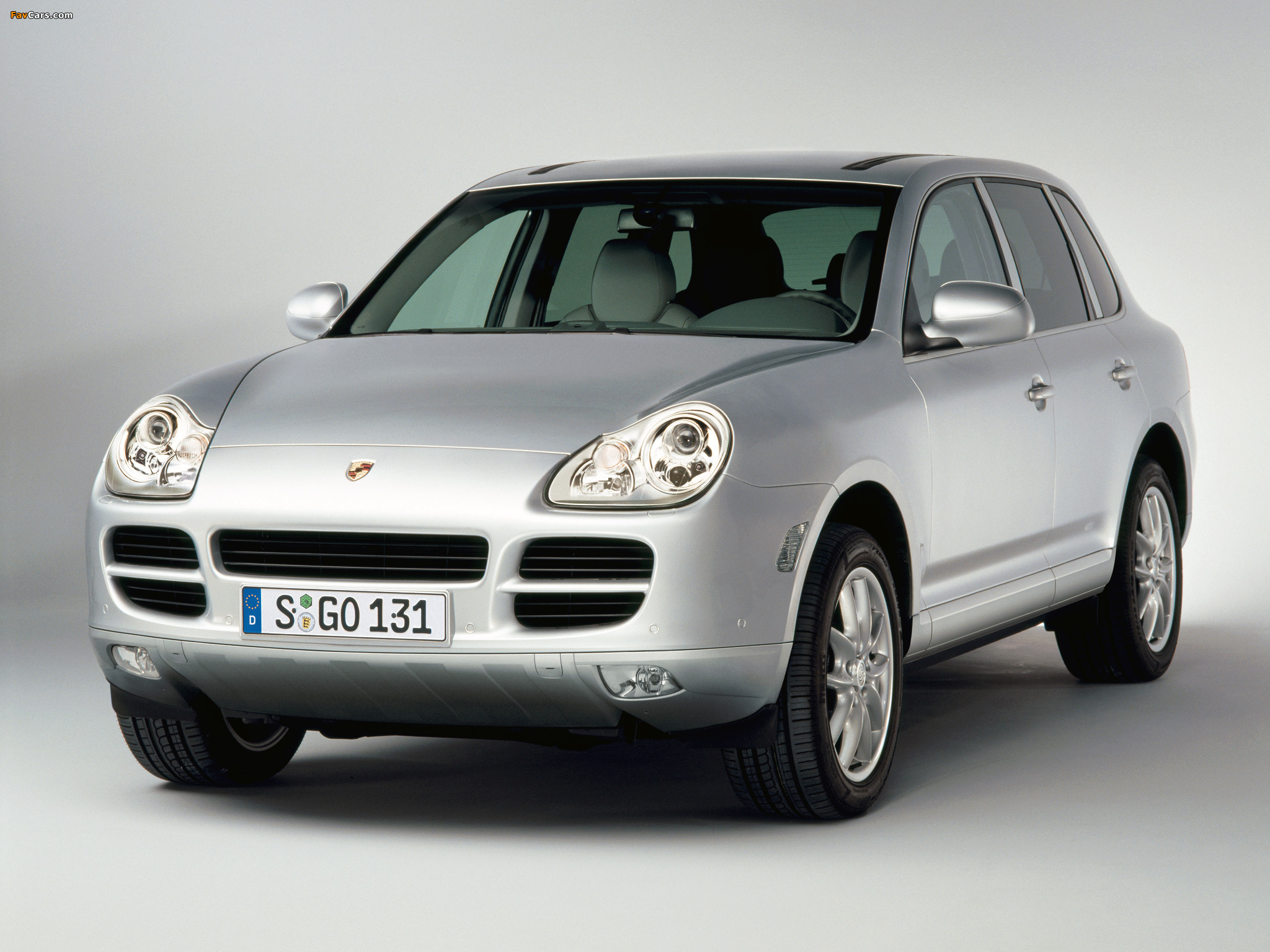 Porsche Cayenne (955) 2003–07 wallpapers (2048 x 1536)