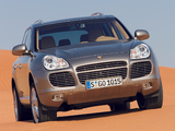 Porsche Cayenne Turbo S (955) 2006–07 wallpapers