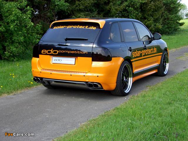 Edo Competition Porsche Cayenne Turbo (955) 2006–07 wallpapers (640 x 480)