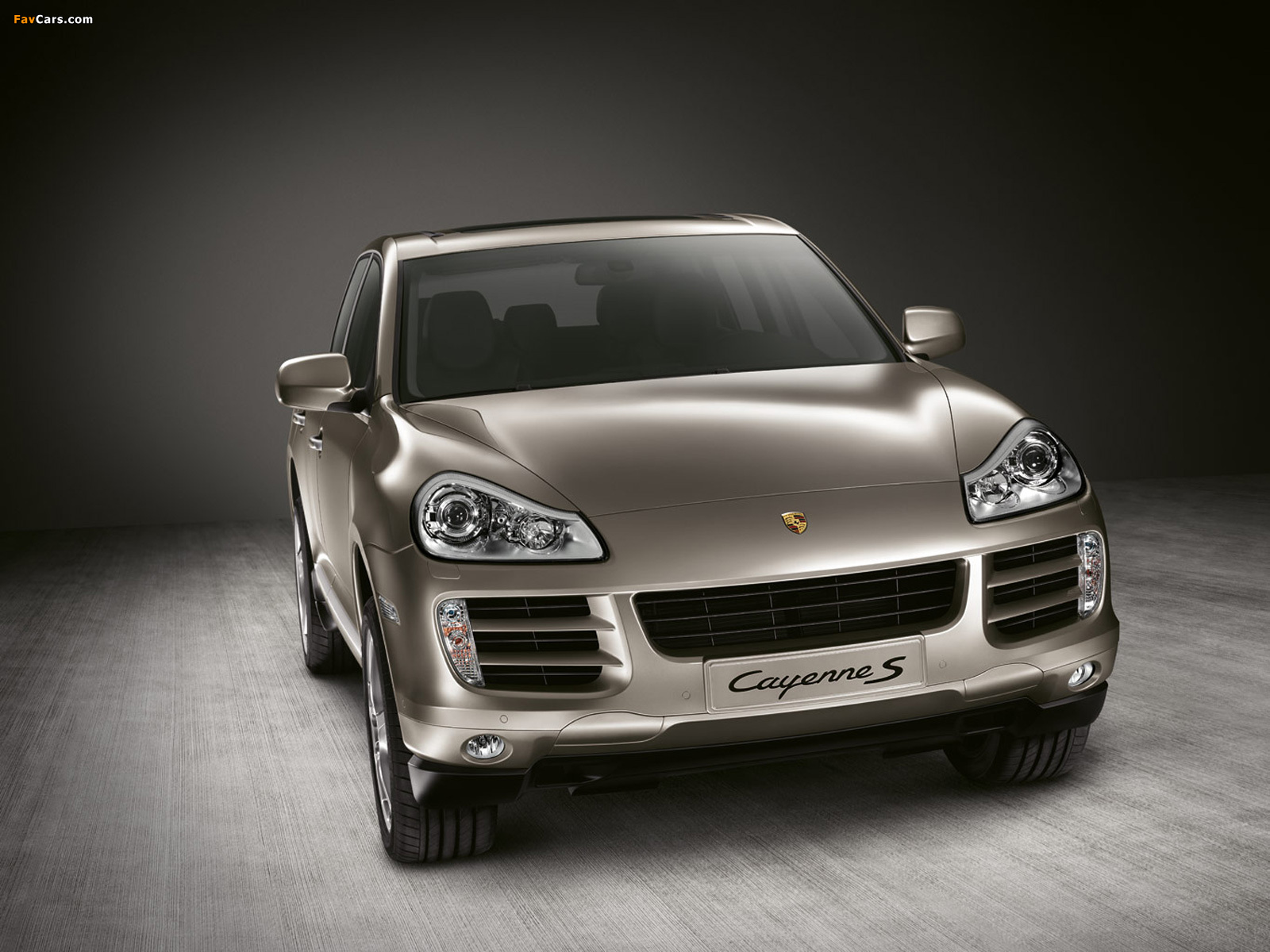 Porsche Cayenne S (957) 2007–10 wallpapers (1600 x 1200)