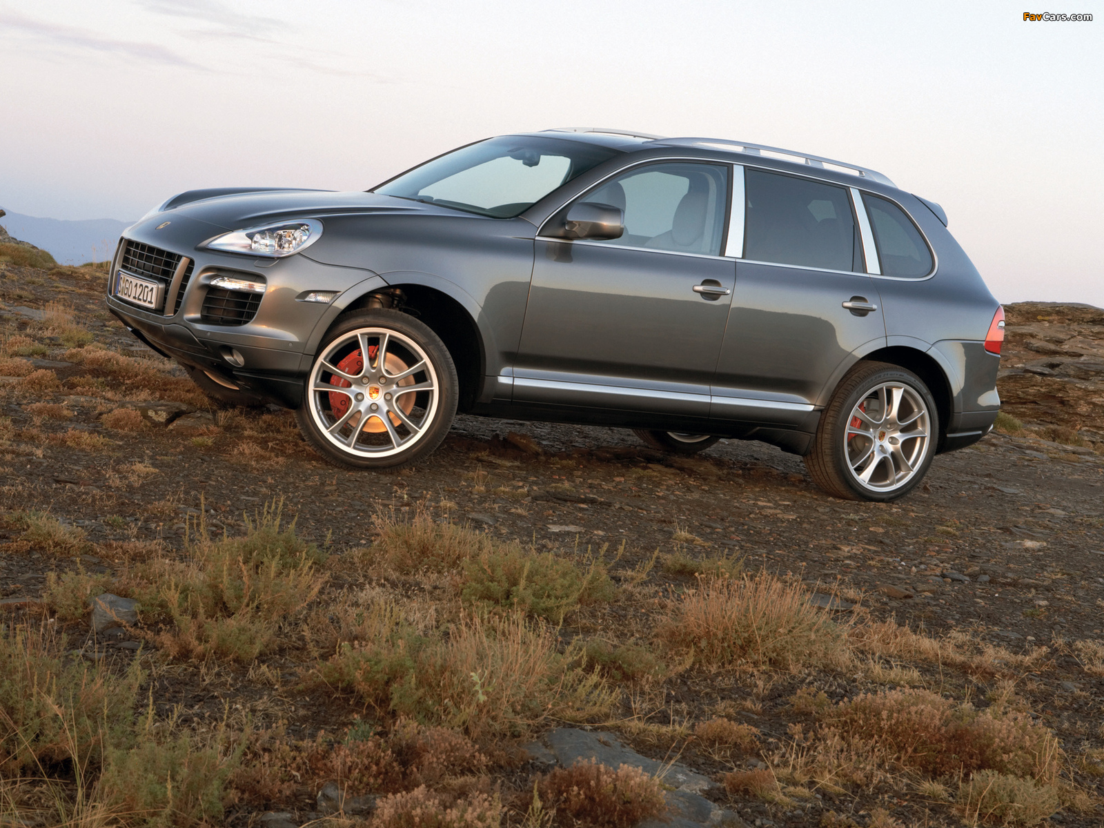 Porsche Cayenne Turbo (957) 2007–10 wallpapers (1600 x 1200)