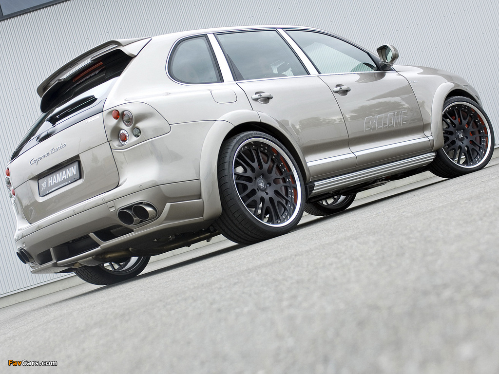 Hamann Porsche Cayenne Cyclone (957) 2007–10 wallpapers (1024 x 768)