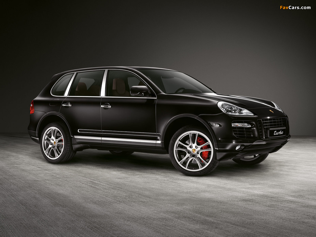 Porsche Cayenne Turbo (957) 2007–10 wallpapers (1024 x 768)