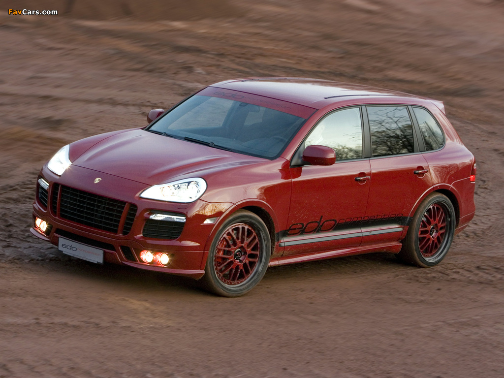 Edo Competition Porsche Cayenne GTS (957) 2008–10 wallpapers (1024 x 768)