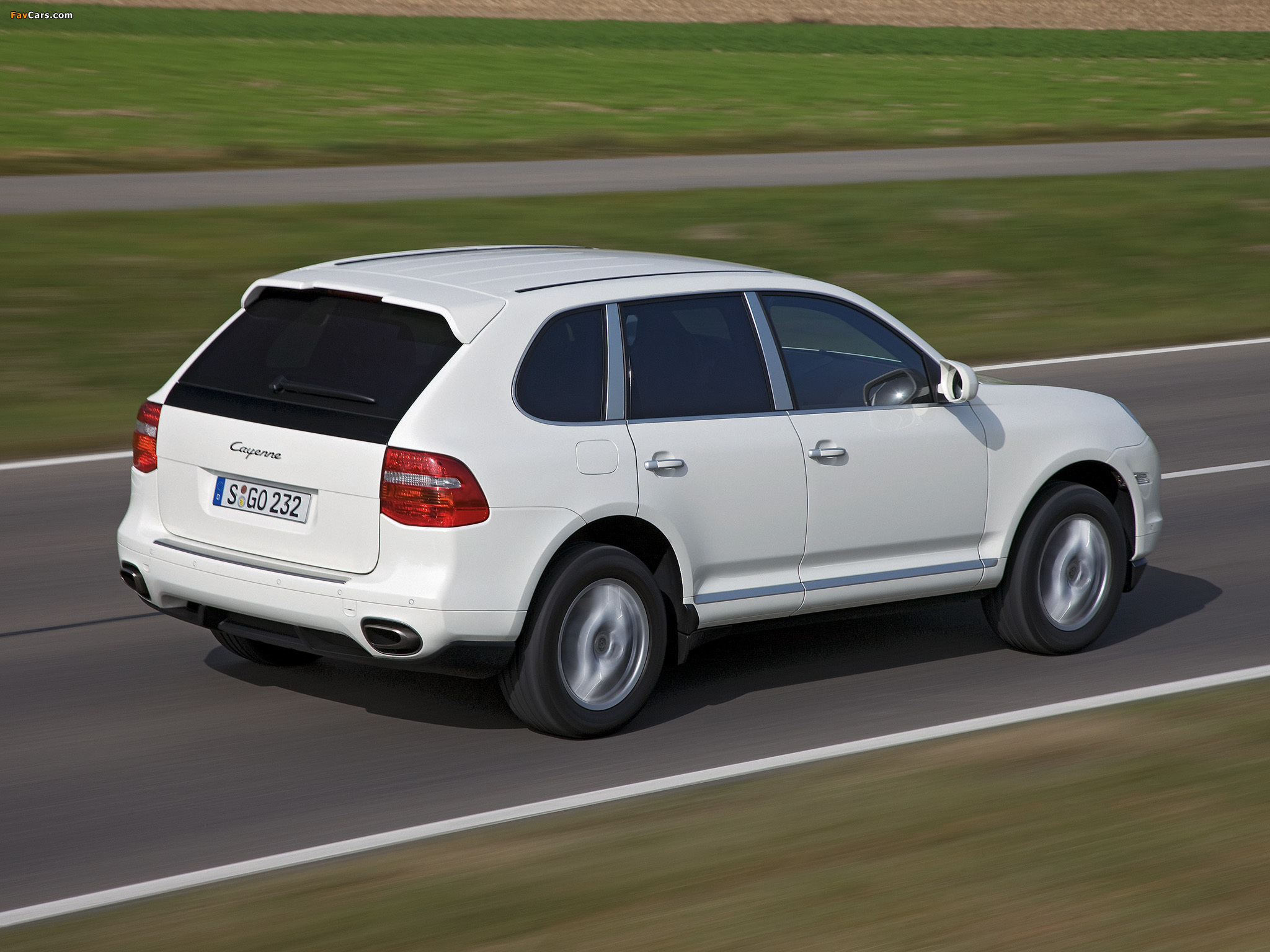 Porsche Cayenne Diesel (957) 2009–10 wallpapers (2048 x 1536)